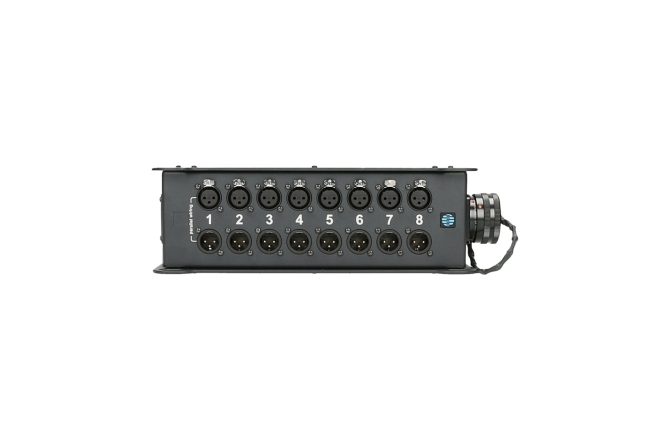 Stagebox audio profesional Klotz TrussLink 8x XLR 3p F||M - RMP 25p M8-channel - single ground